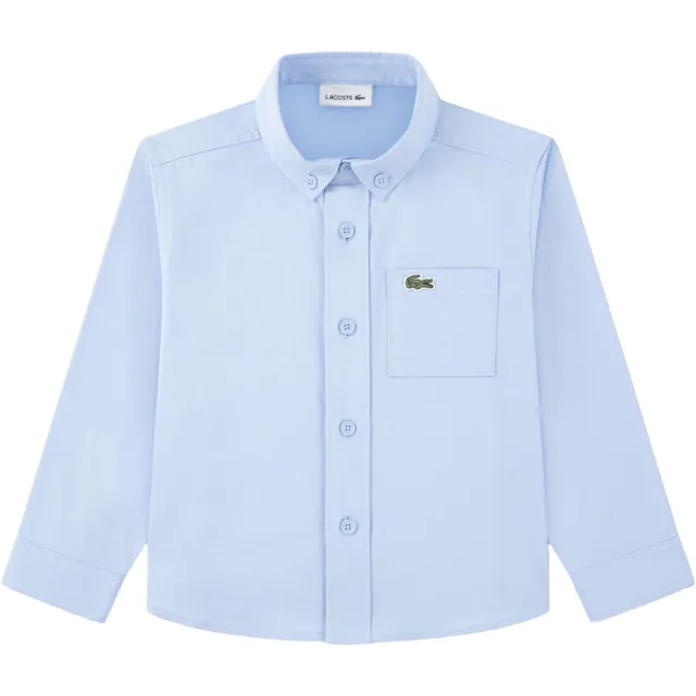 Lacoste overhemd met logo - lichtblauw