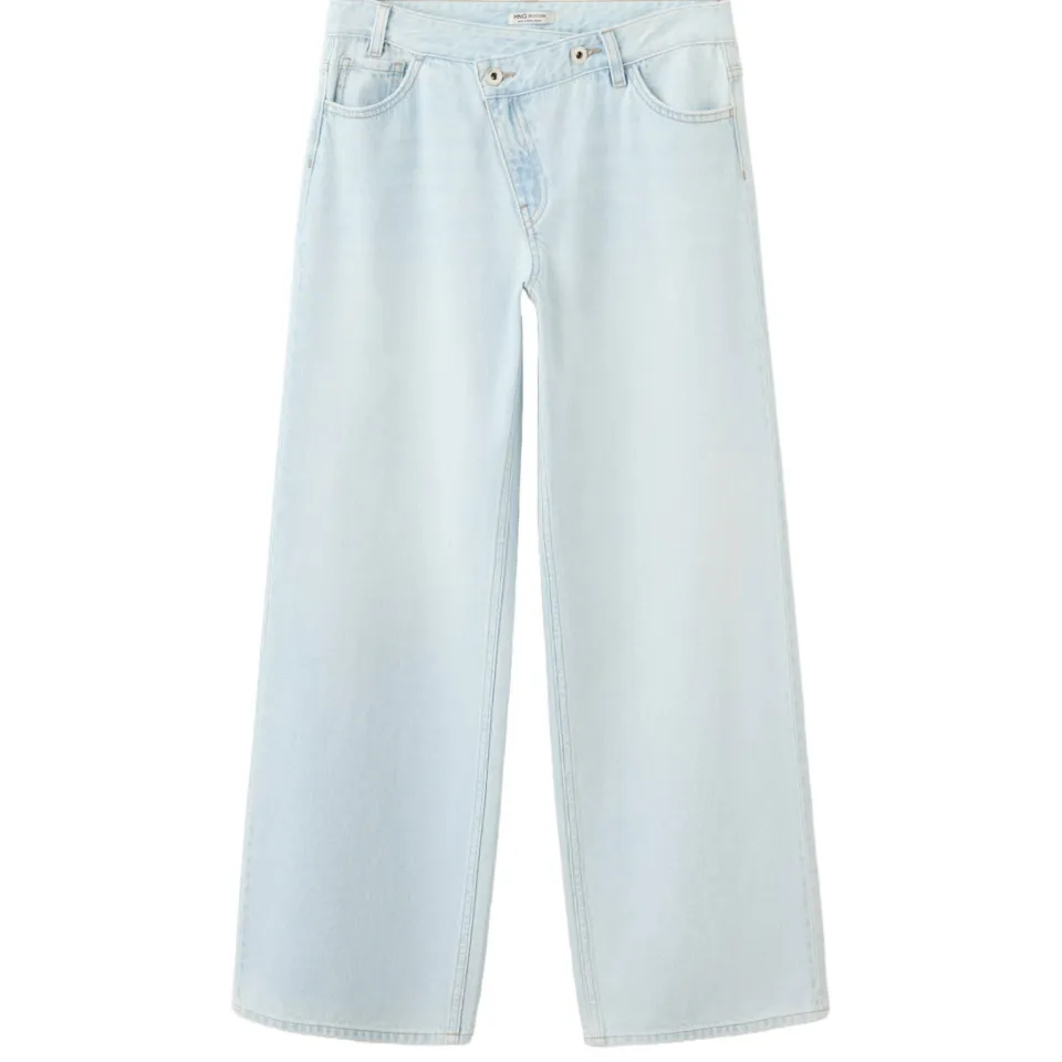 Mango TEEN baggy jeans - lichtblauw, foto 2