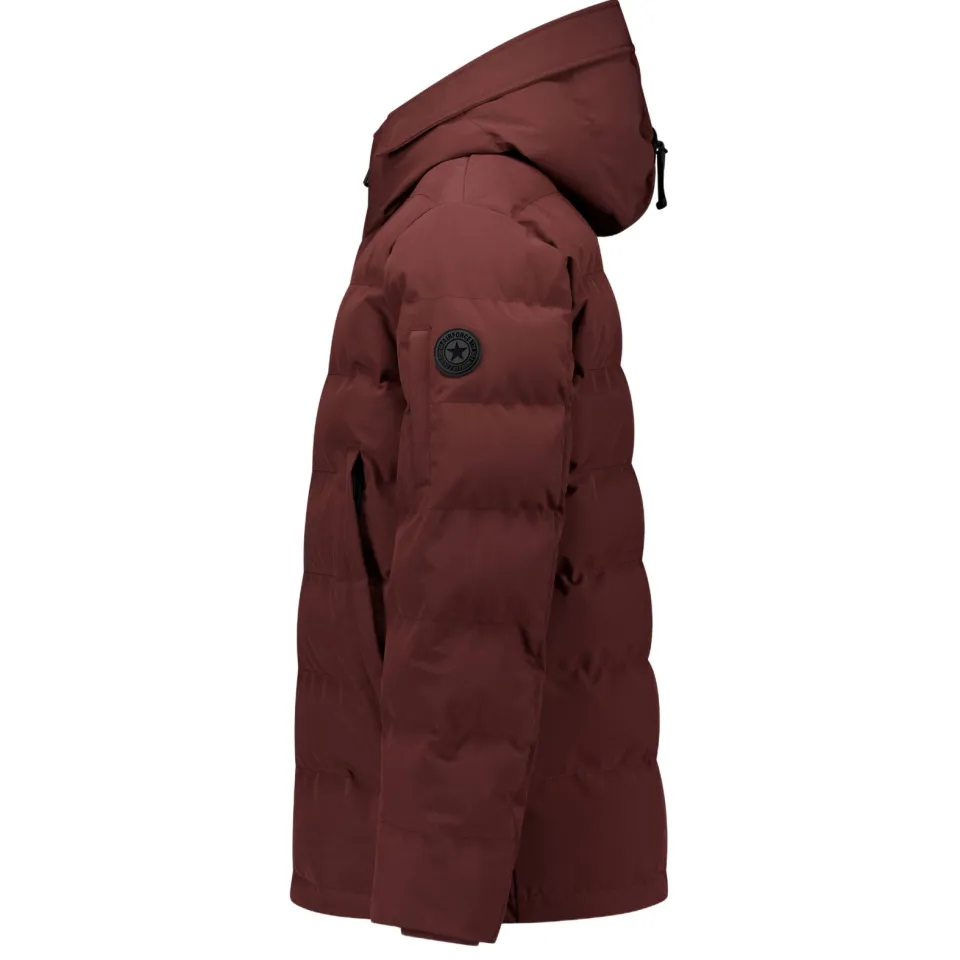 Airforce Heren Jassen Mitchell Parka - Bruin, foto 4