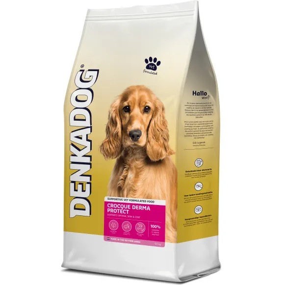 Denkadog Crocque Derma Protect hondenvoer