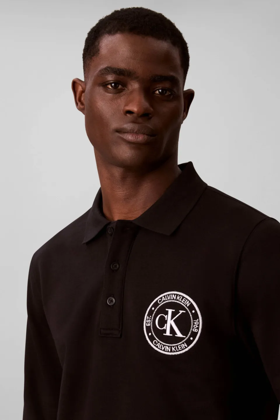 Calvin Klein JEANS regular fit trui met logo - zwart, foto 6