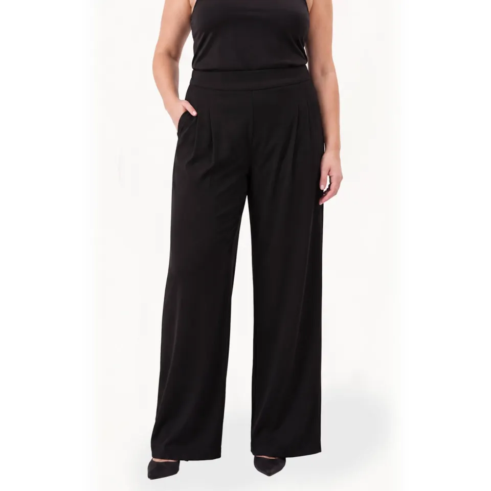 Yoek Pantalon SUPPLE lange broek zwart, foto 3