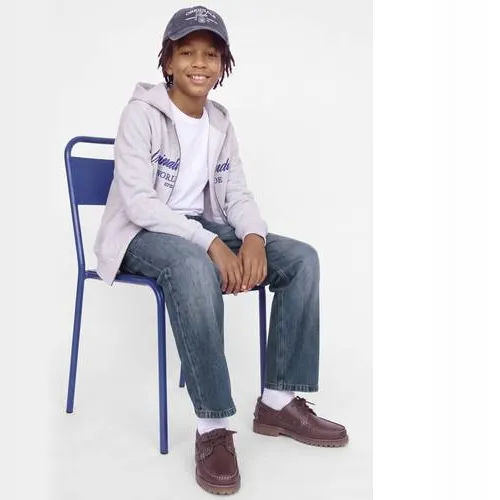 Jack & Jones JUNIOR baggy jeans JJIALEX JJCREW - blue denim, foto 3