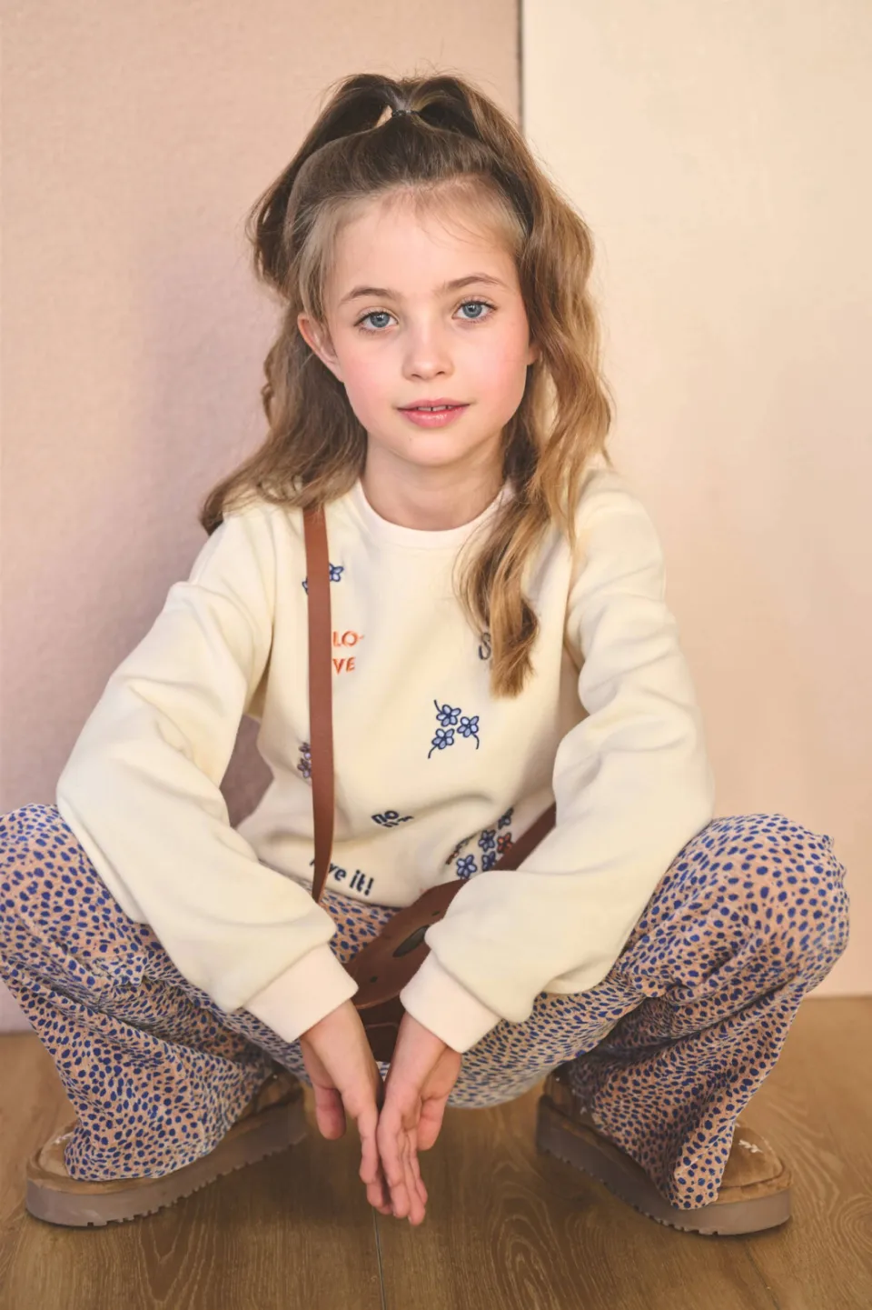 Nono sweater met print - wit Offwhite
