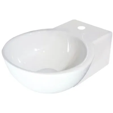 Best Design Fontein Best Design Sun Rond 16x30x11,5cm Keramiek Wit