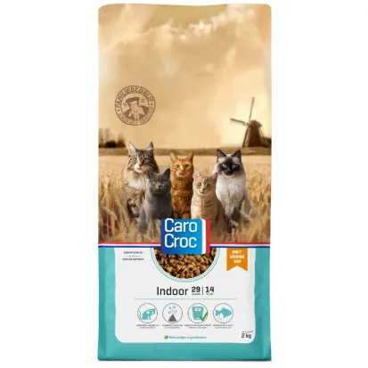 CaroCroc Indoor kattenvoer droog 7 kg
