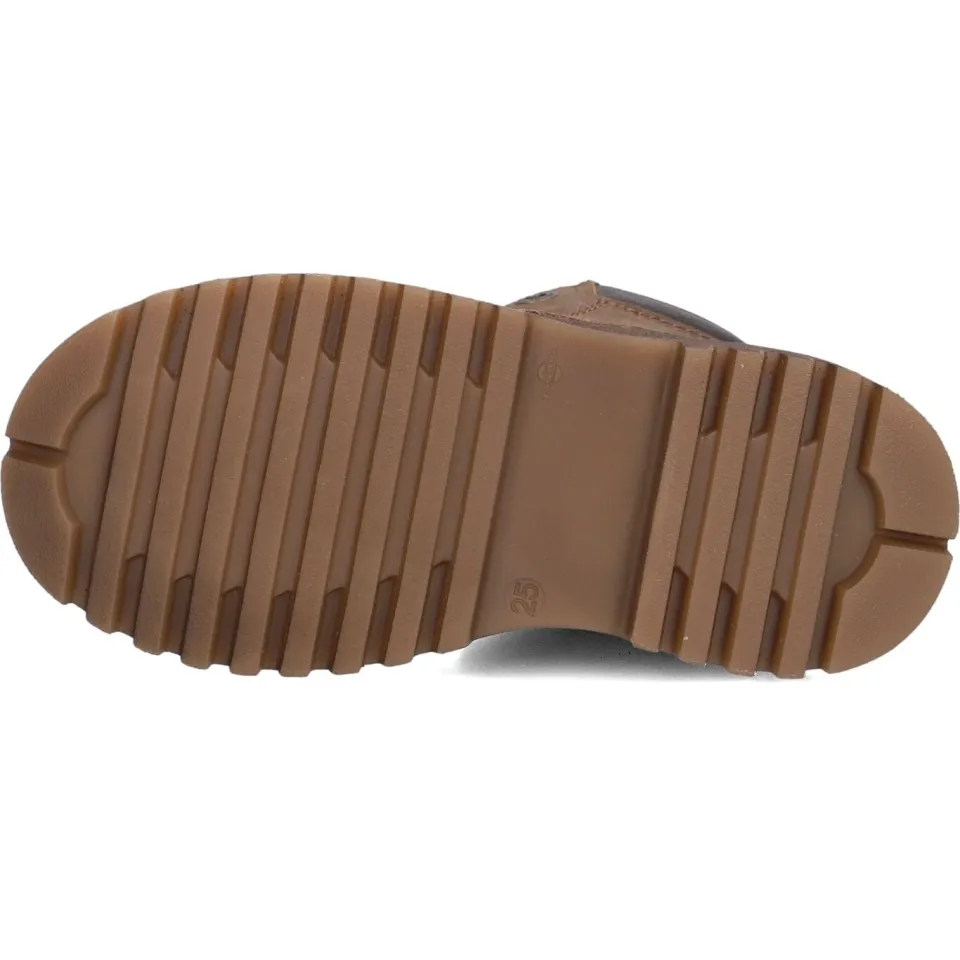 Develab leren enkelboots bruin, foto 5