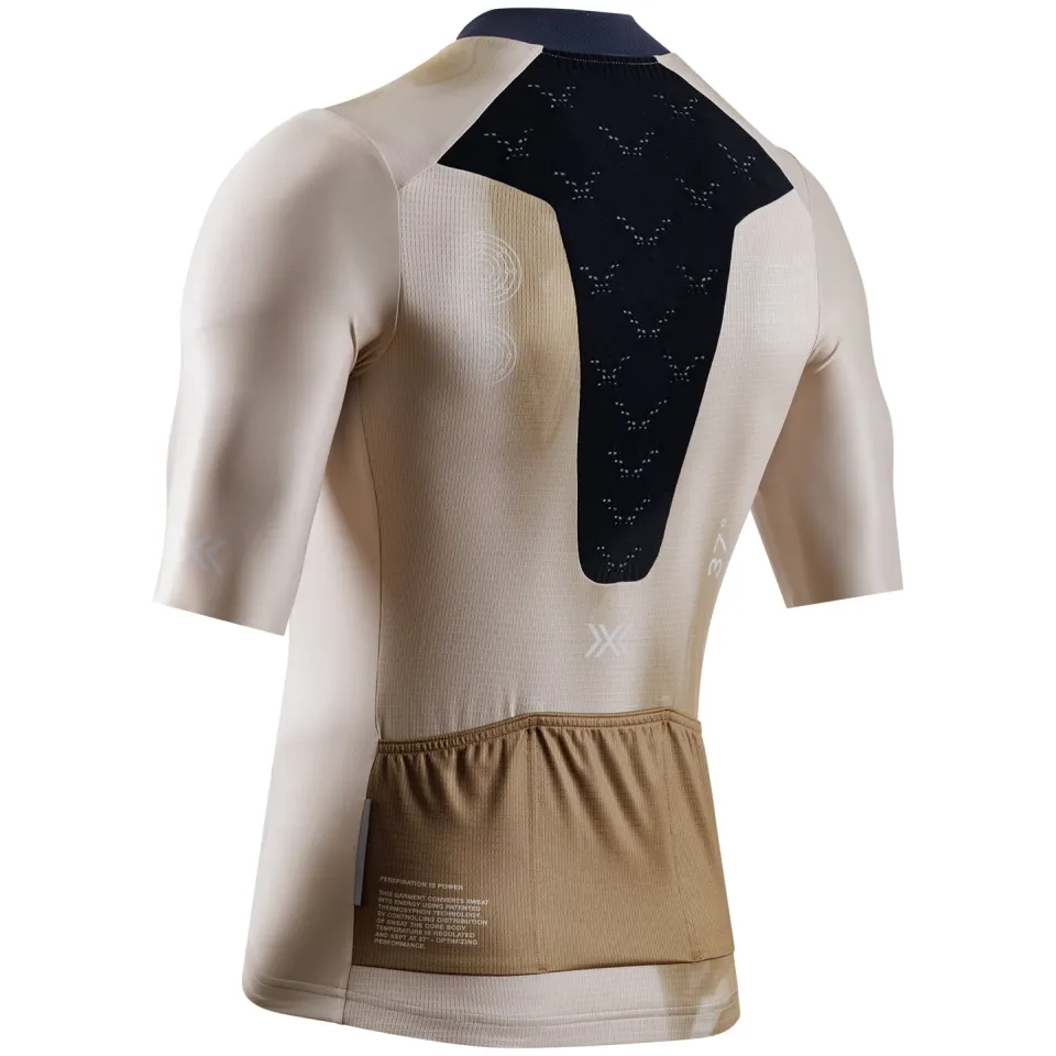 X-Bionic fietsshirt met korte mouwen Corefusion Ride beige, foto 3