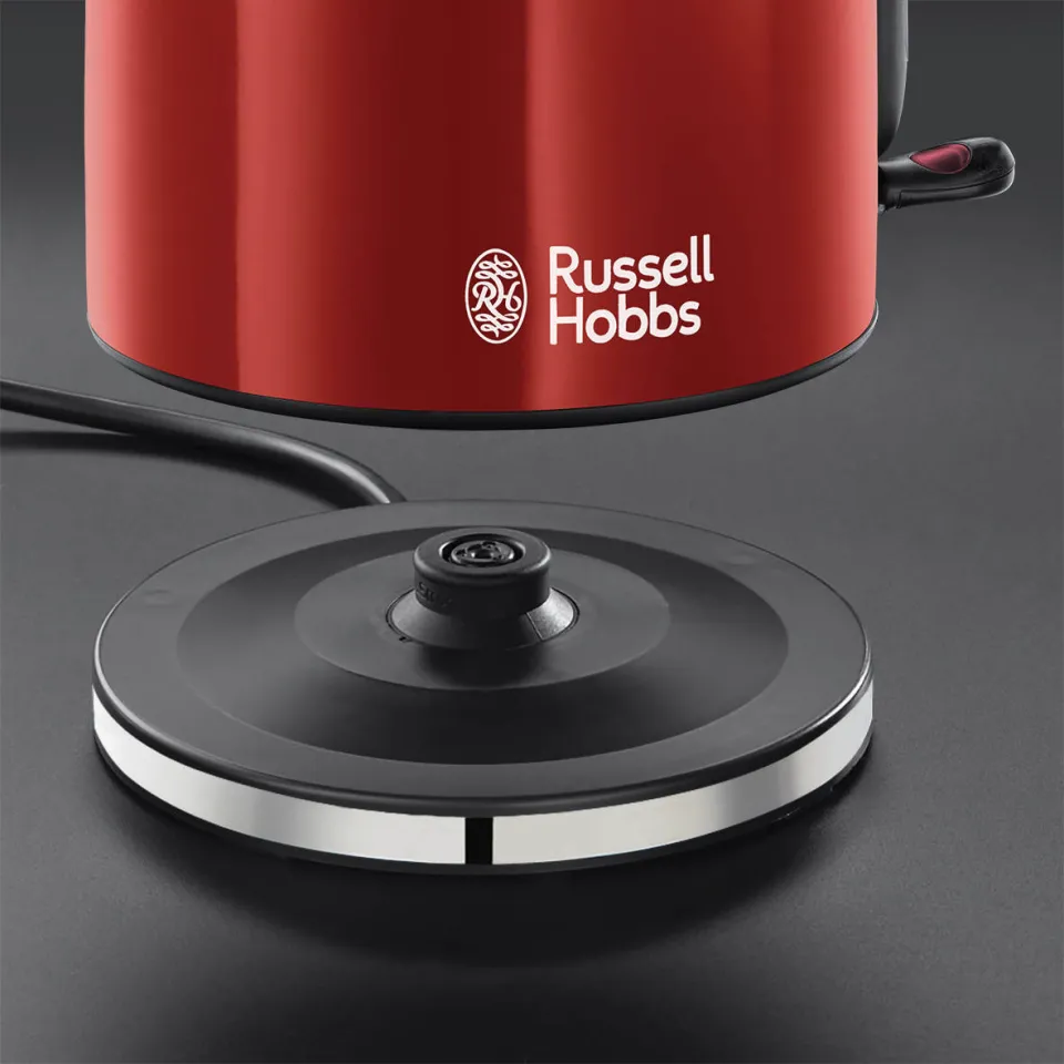 Russell Hobbs Colours Plus+ 1.7L waterkoker - rood 20412-70, foto 6