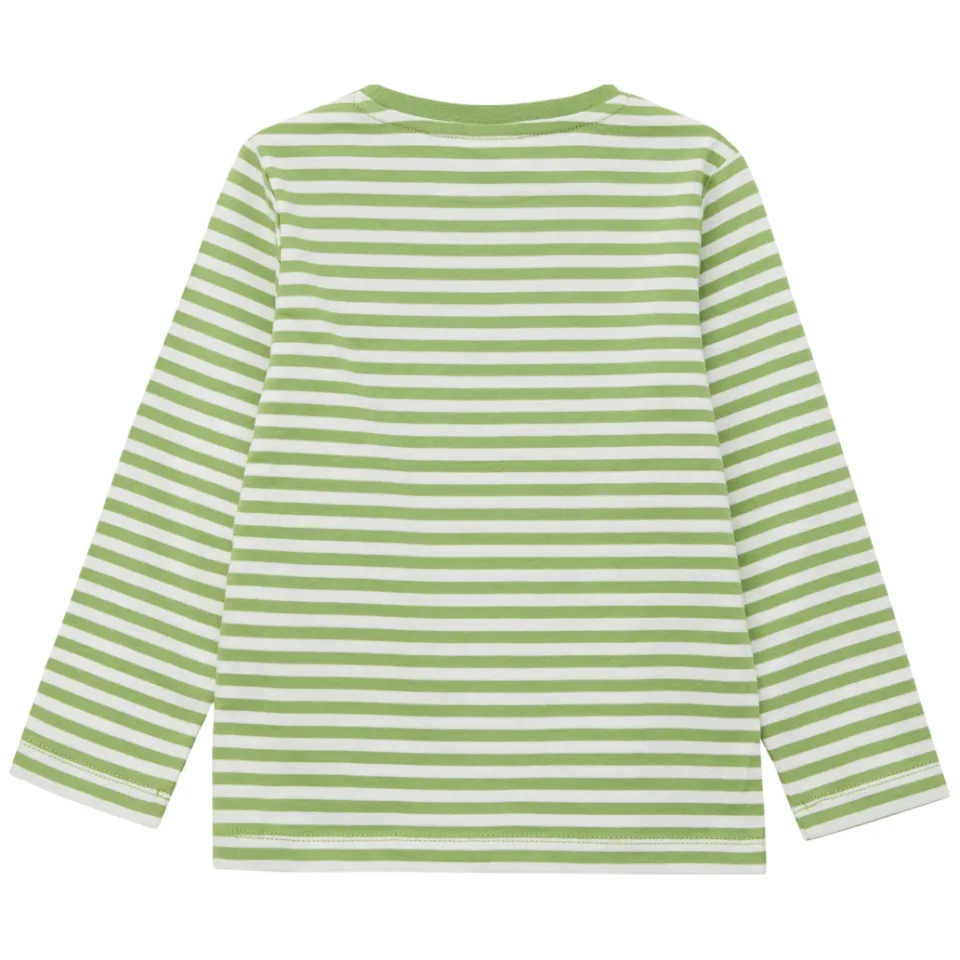 S.Oliver gestreepte longsleeve groen, foto 3