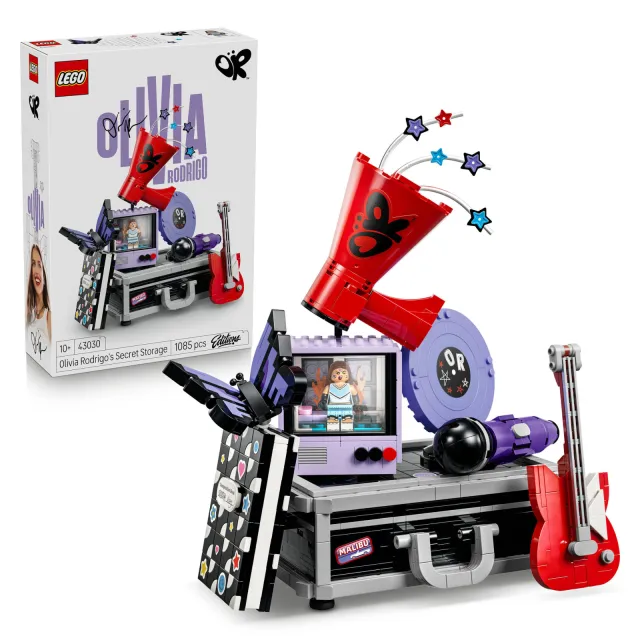 Lego Editions Music Olivia Rodrigo's Geheime Opbergplek Bouwpakket 43030