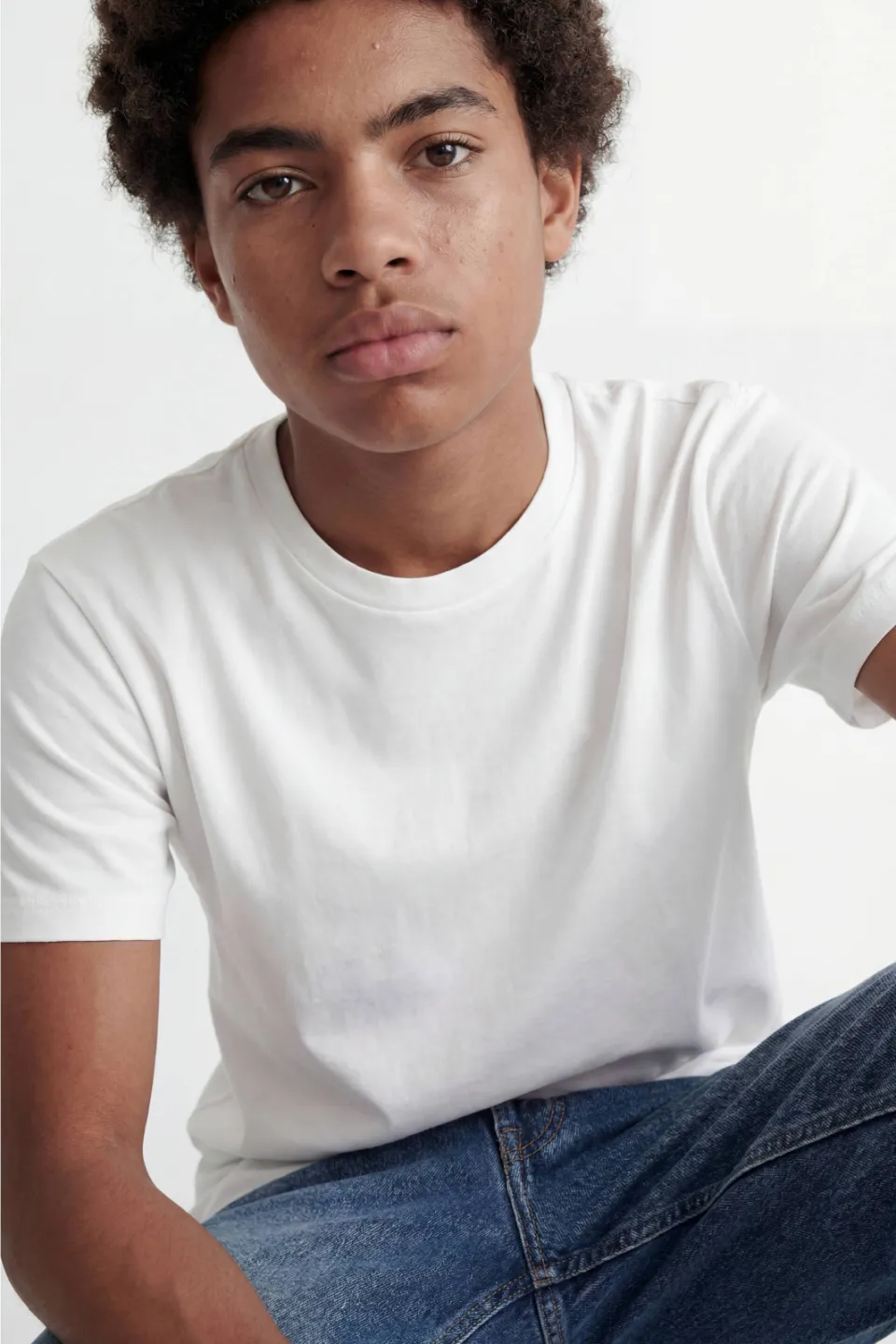 Jack & Jones junior t-shirt wit, foto 8