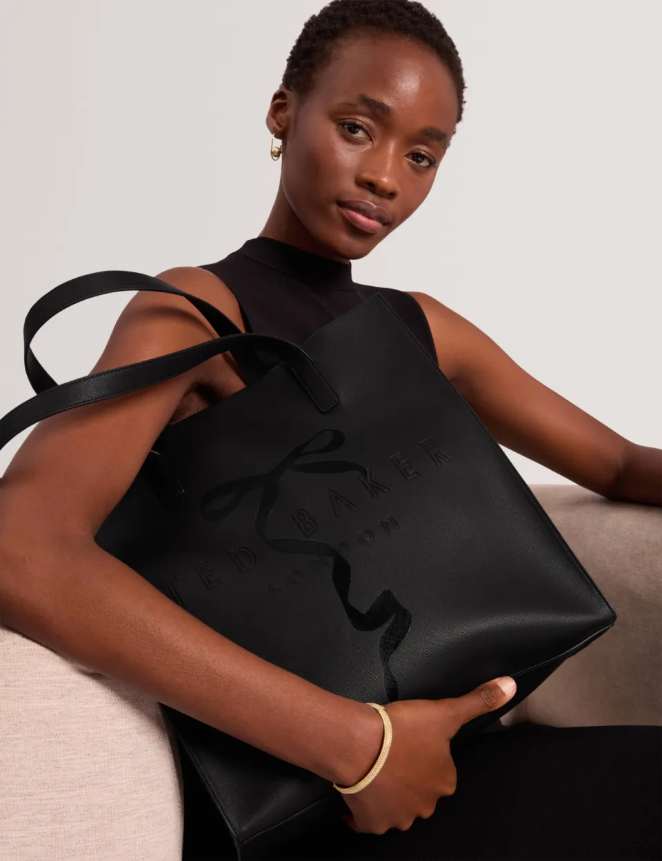 Ted Baker Jenncon shopper zwart, foto 4