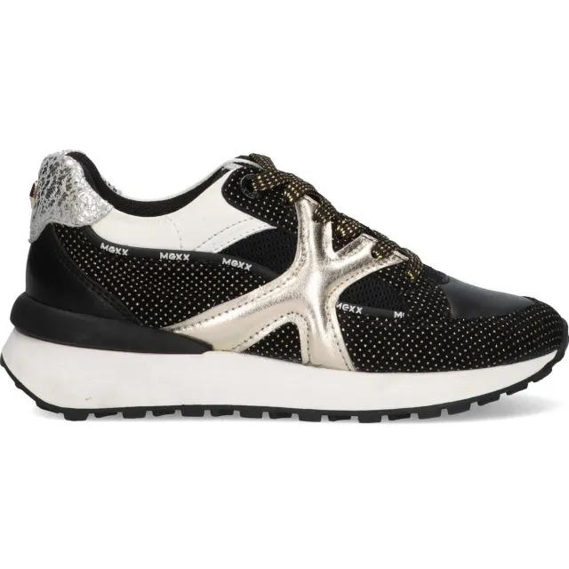 Mexx Juju Jay sneaker zwart Zwart/goud