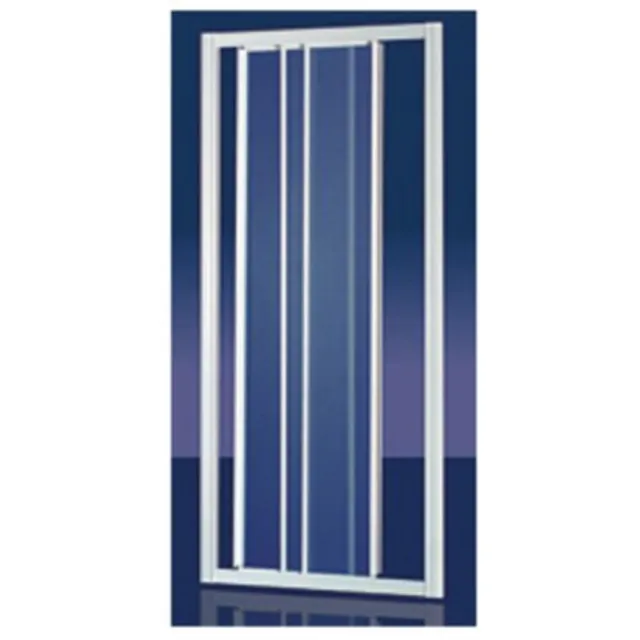 Plieger Nisdeur Plieger Economy Schuifdeur 3-delig 2.2 mm Acryl 94x185cm Wit