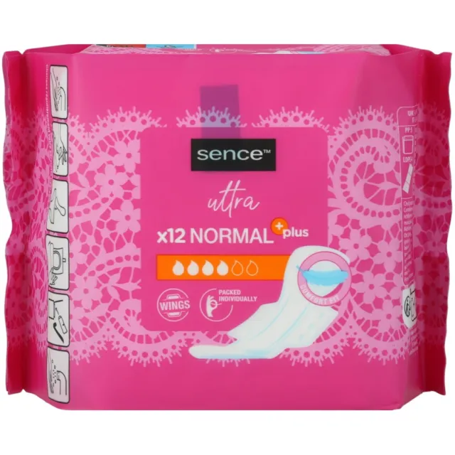 Sence Normal Plus maandverband 12 stuks