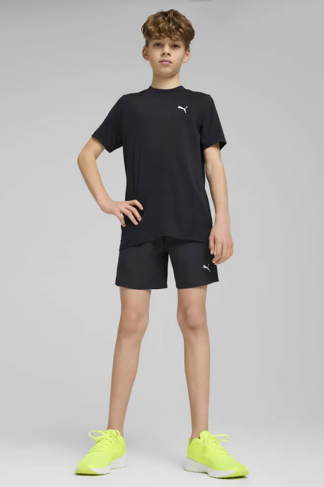 Puma regular casual short donkerblauw