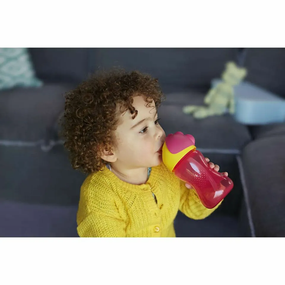 Philips Avent Rietjesbeker 12+ mnd Roze SCF798/02 300 ml, foto 2