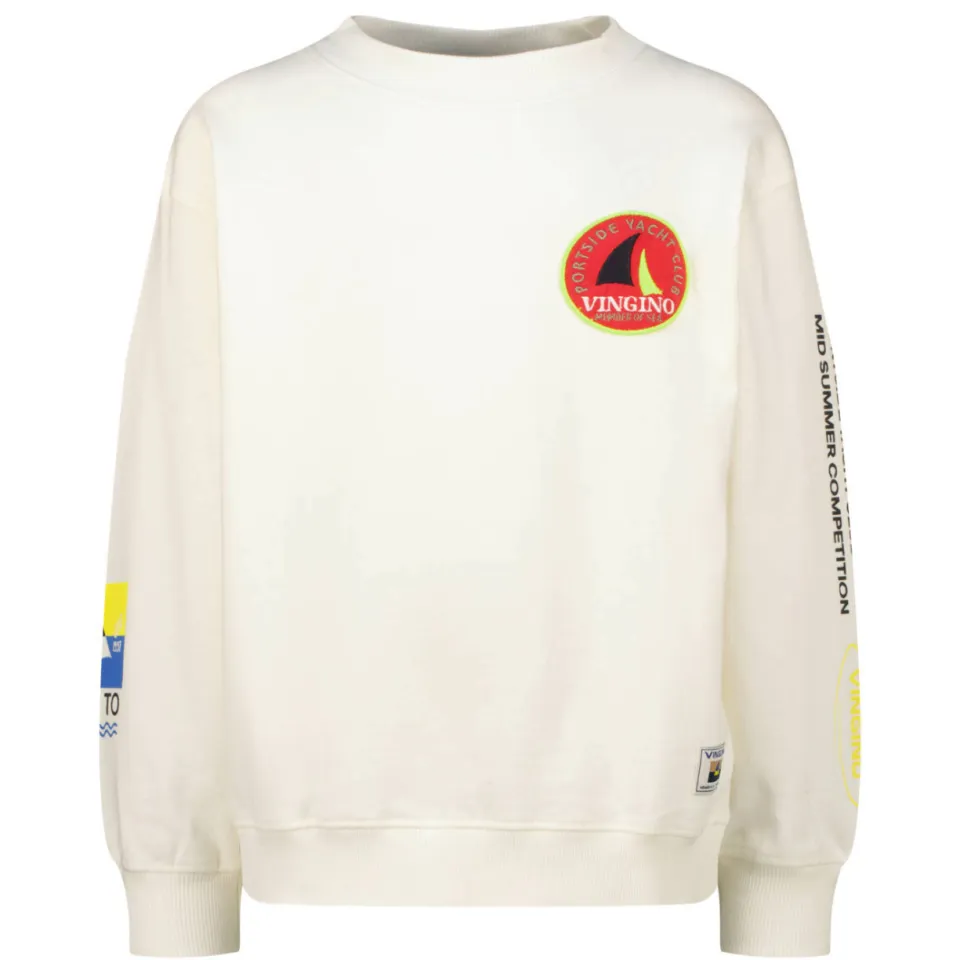 Vingino sweater met backprint - wit, foto 2