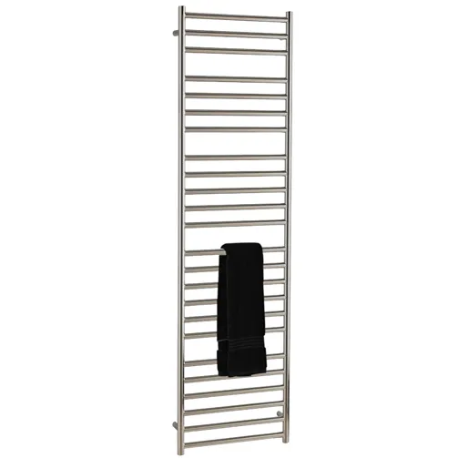 EH Design Radiator Athena 50x160 cm Geborsteld RVS