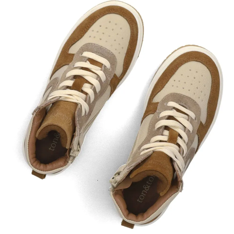 Ton & Ton Sneakers Bjorne Beige, foto 5