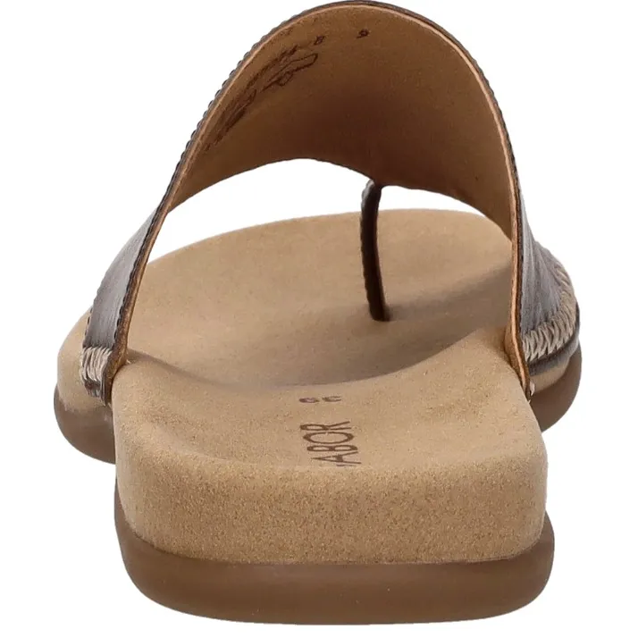 Gabor Dames Slippers cognac, foto 2