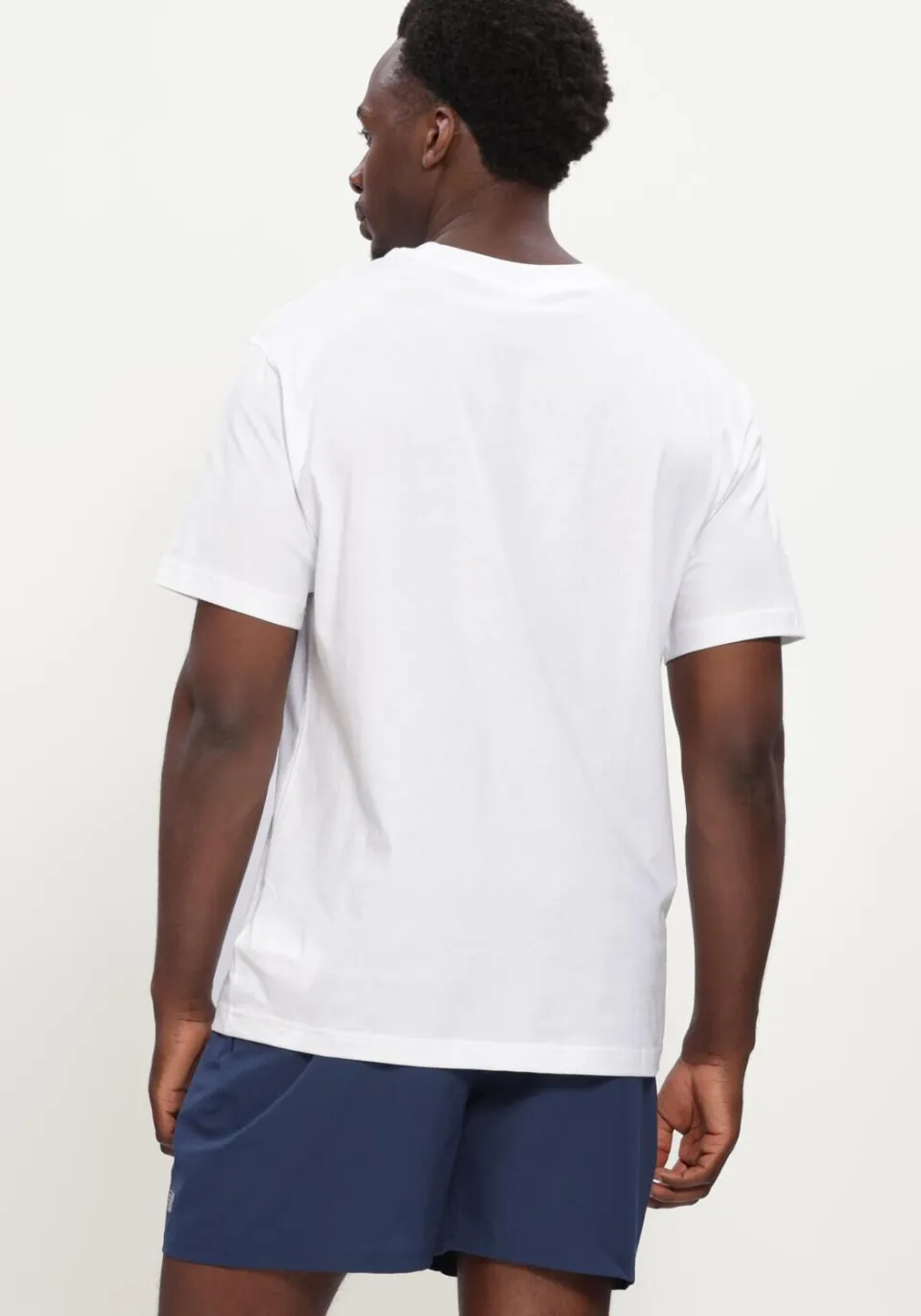 New Balance Heren Polo's & T-shirts Se Ctn Ss - Wit, foto 3
