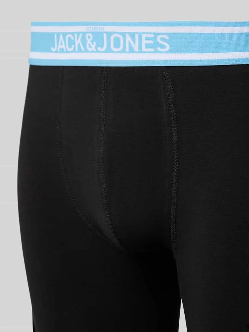Jack & Jones Boxershort met elastische band met label in een set van 3 stuks, model 'TEDDY' veelkleurig, foto 4