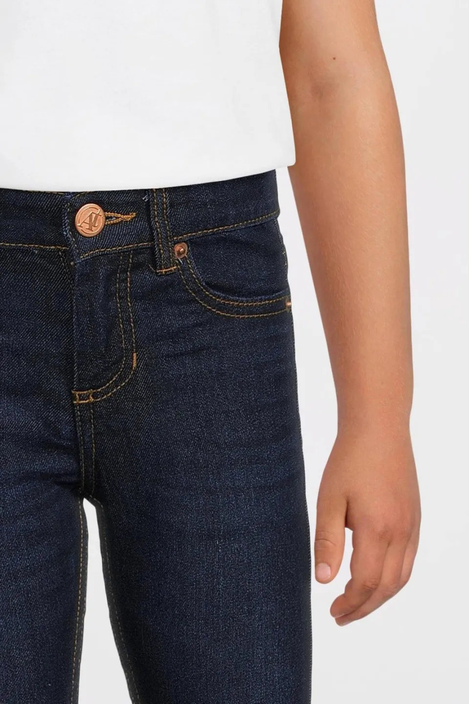 Anytime skinny jeans donkerblauw, foto 4