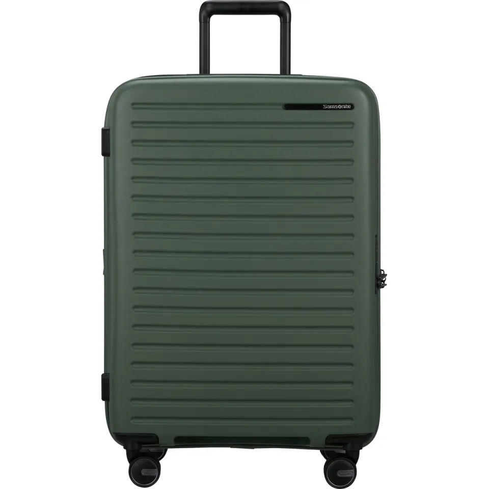 Samsonite Restackd spinner reiskoffer 68 cm sage, foto 2
