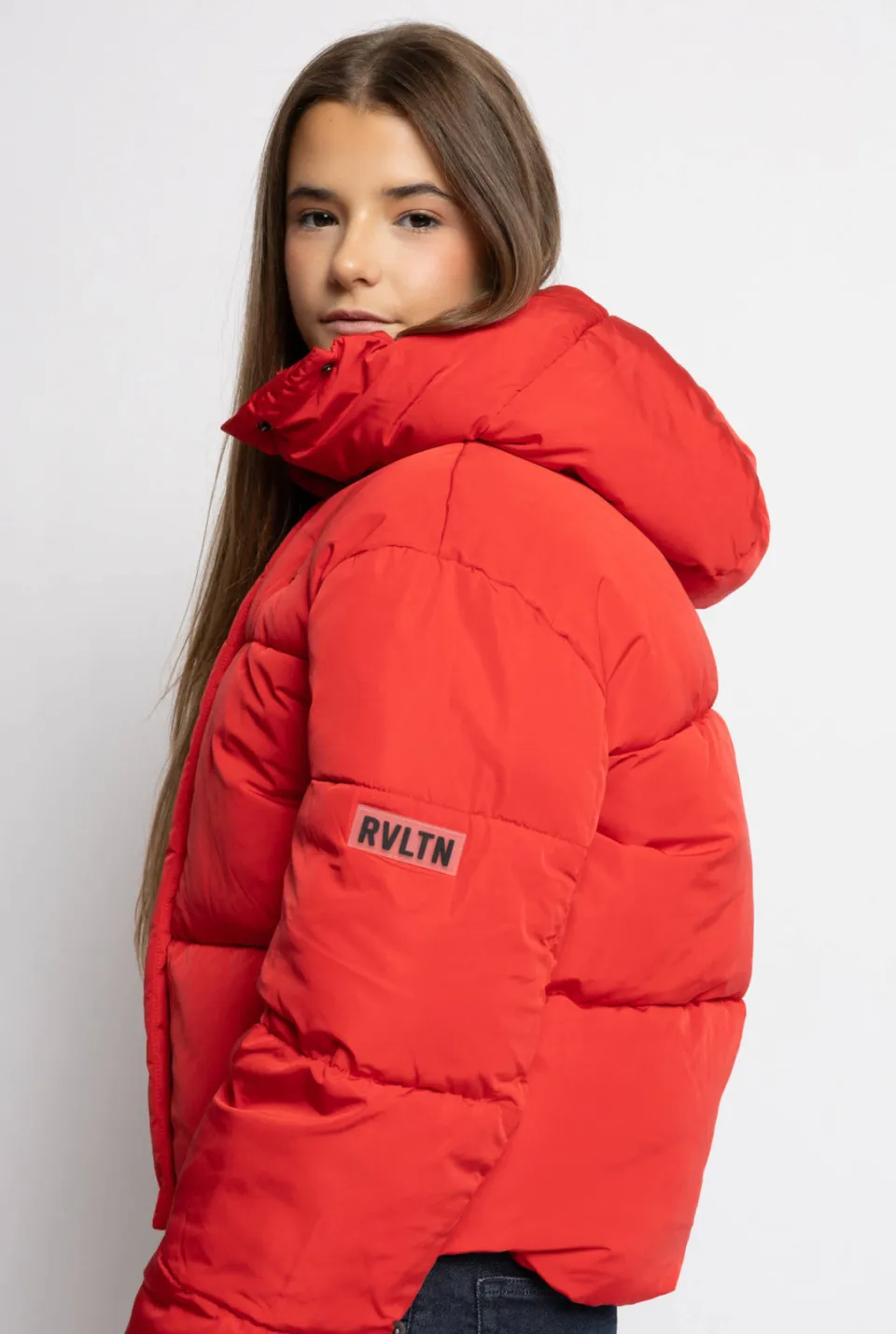 LOOXS 10sixteen quilted winterjas rood, foto 5