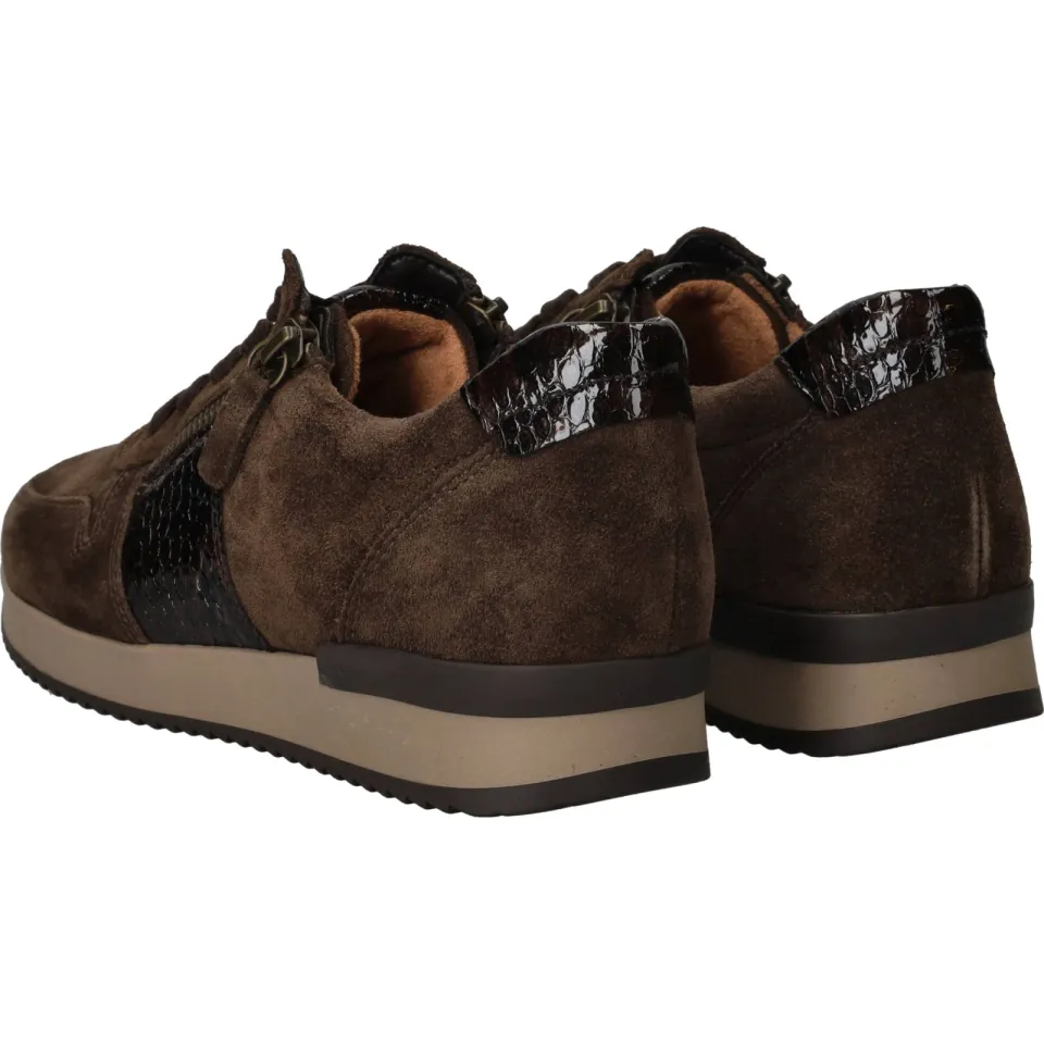 Gabor Perfect Fit 6019 sneakers bruin, foto 3