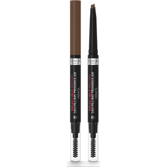 L'oréal Paris Infaillible 24H Filling Triangular Pencil wenkbrauwpotlood - 5.0 Light Brunette