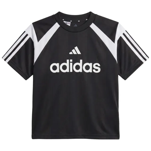 Adidas T-shirt Korte Mouw adidas HOUSE OF TIRO UNISEX T-SHIRT Black