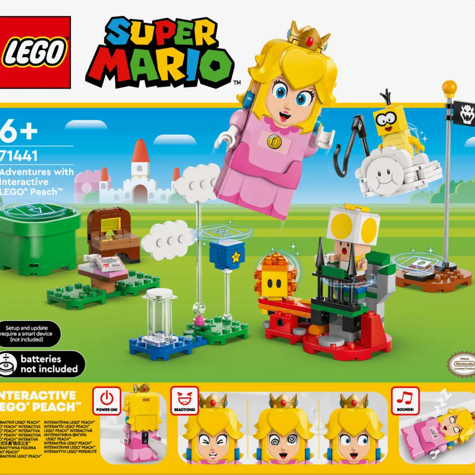 Lego Super Mario Avonturen met interactieve Peach Speelgoed Set voor Kinderen 71441, foto 2