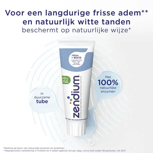Zendium Fresh+White tandpasta, foto 4