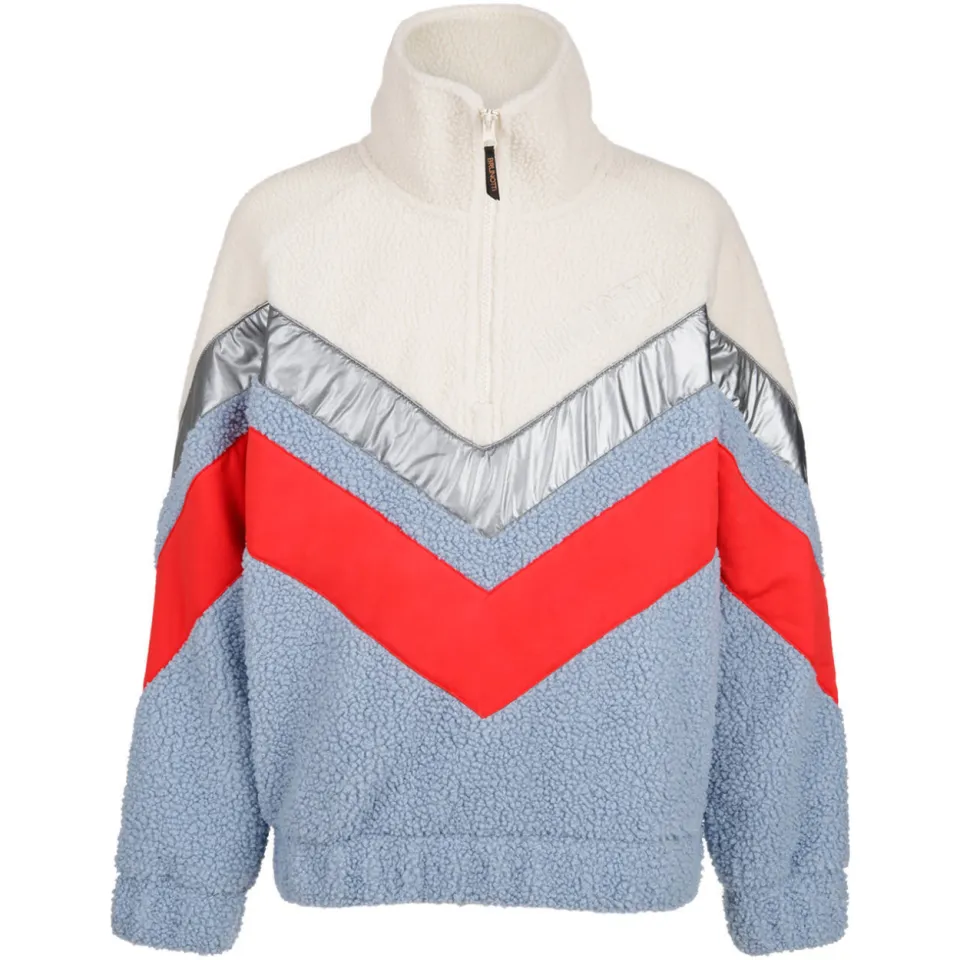 Brunotti Sandy fleece sweater - lichtblauw, foto 2