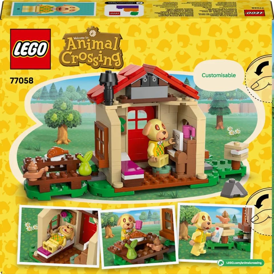 Lego Animal Crossing Goldies knusse huisje 77058, foto 4
