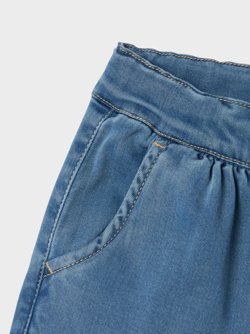 NAME IT MINI wide leg jeans NMFBELLA medium blue denim, foto 5