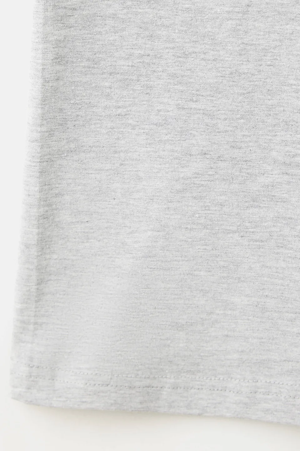 Mango joggingbroek lichtgrijs met omslagband, foto 4