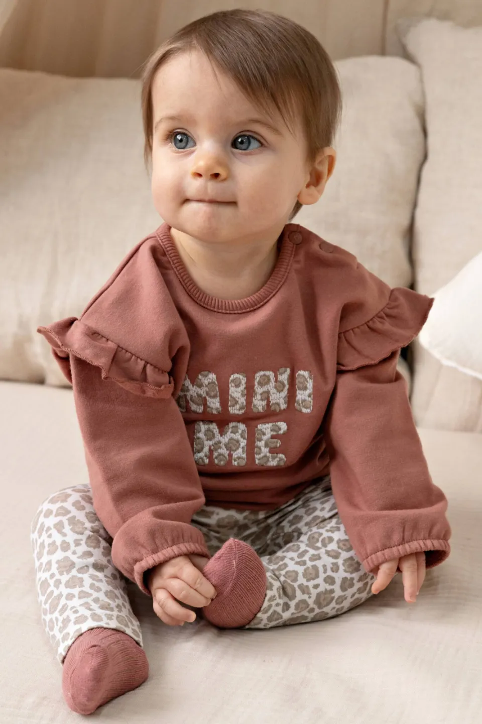 Feetje sweater Dress to Impress mauve, foto 5