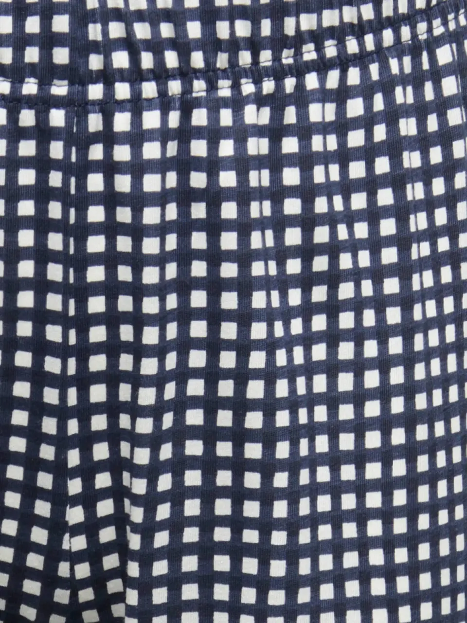 Only geruite pyjama donkerblauw, foto 3