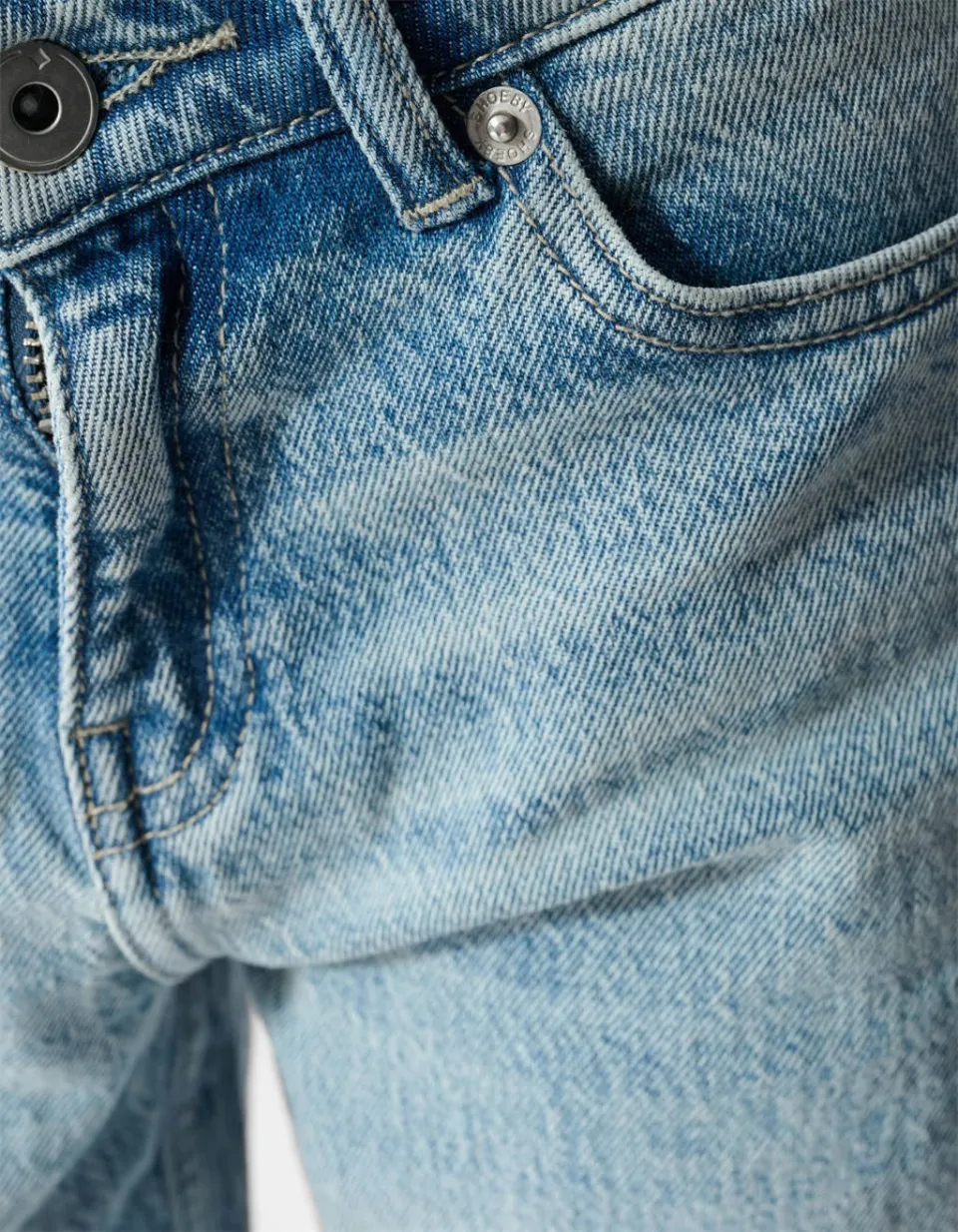 Shoeby baggy jeans - lichtblauw denim, foto 5