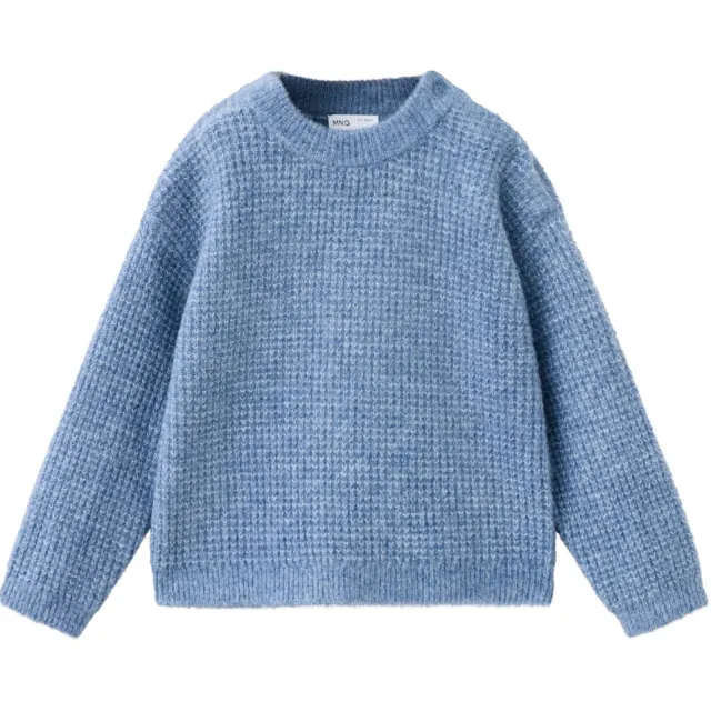 Mango Kids gebreide trui - middenblauw