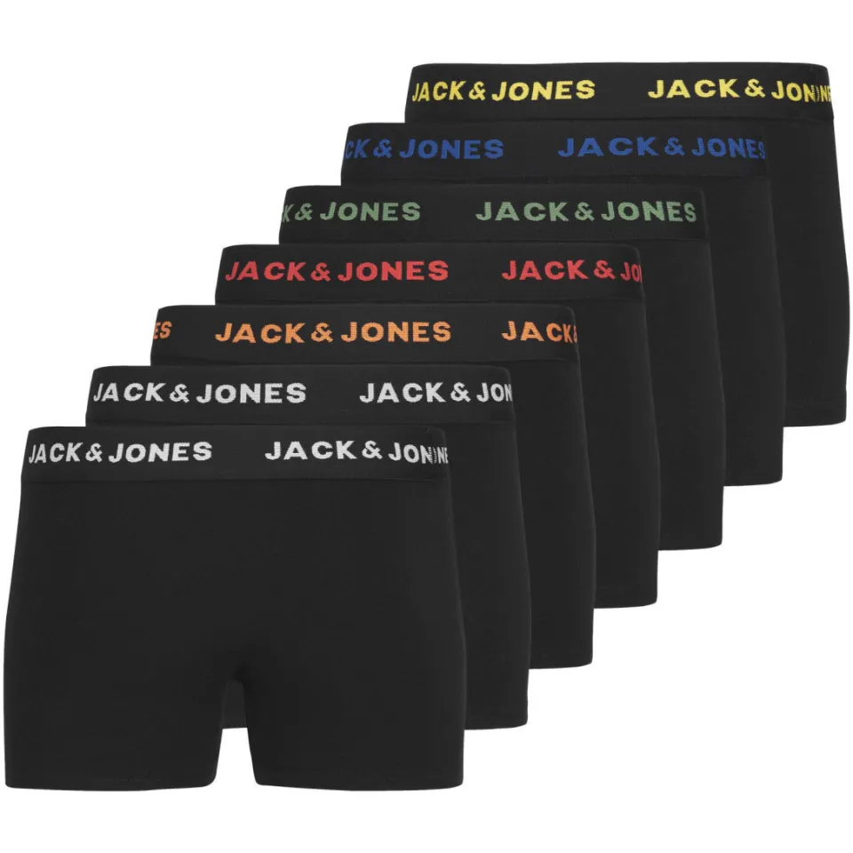 Jack & Jones boxershorts zwart (7-pack), foto 6