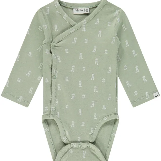 Babyface romper groen