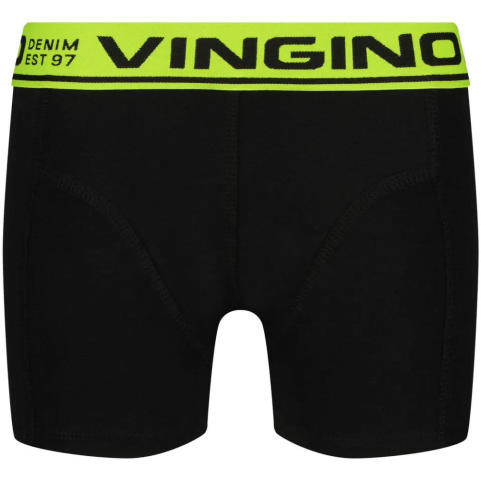Vingino boxershorts set van 5 meerkleurig zwart / rood / groen, foto 4