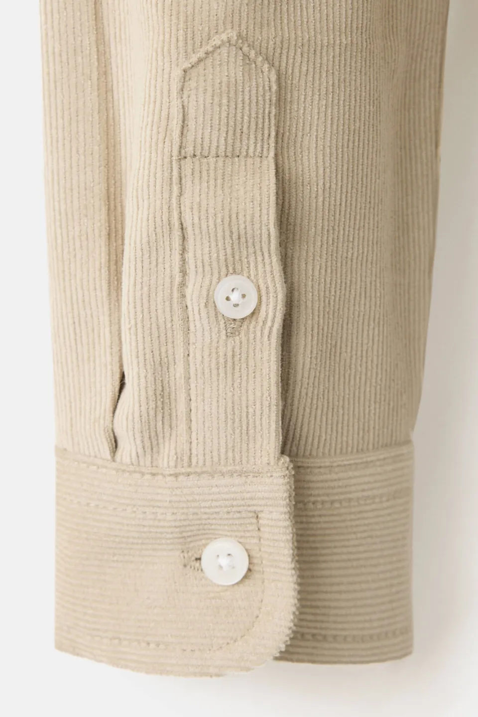 Mango Kids corduroy overhemd - beige, foto 4