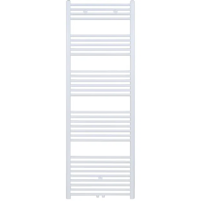 Boss & Wessing Designradiator BWS Nile Gobi 180x50cm 821W Wit (Midden/zij-aansluiting)