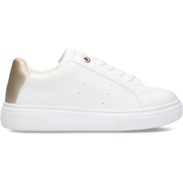Tommy Hilfiger Crystal sneakers wit